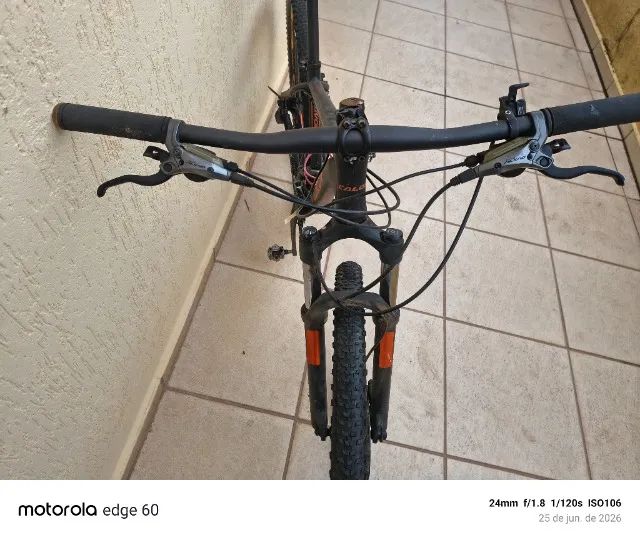 bicicleta Caloi Moab único dono NF, TROCO por Transbike Thule Velocompacto para 2 bikes - Foto 4