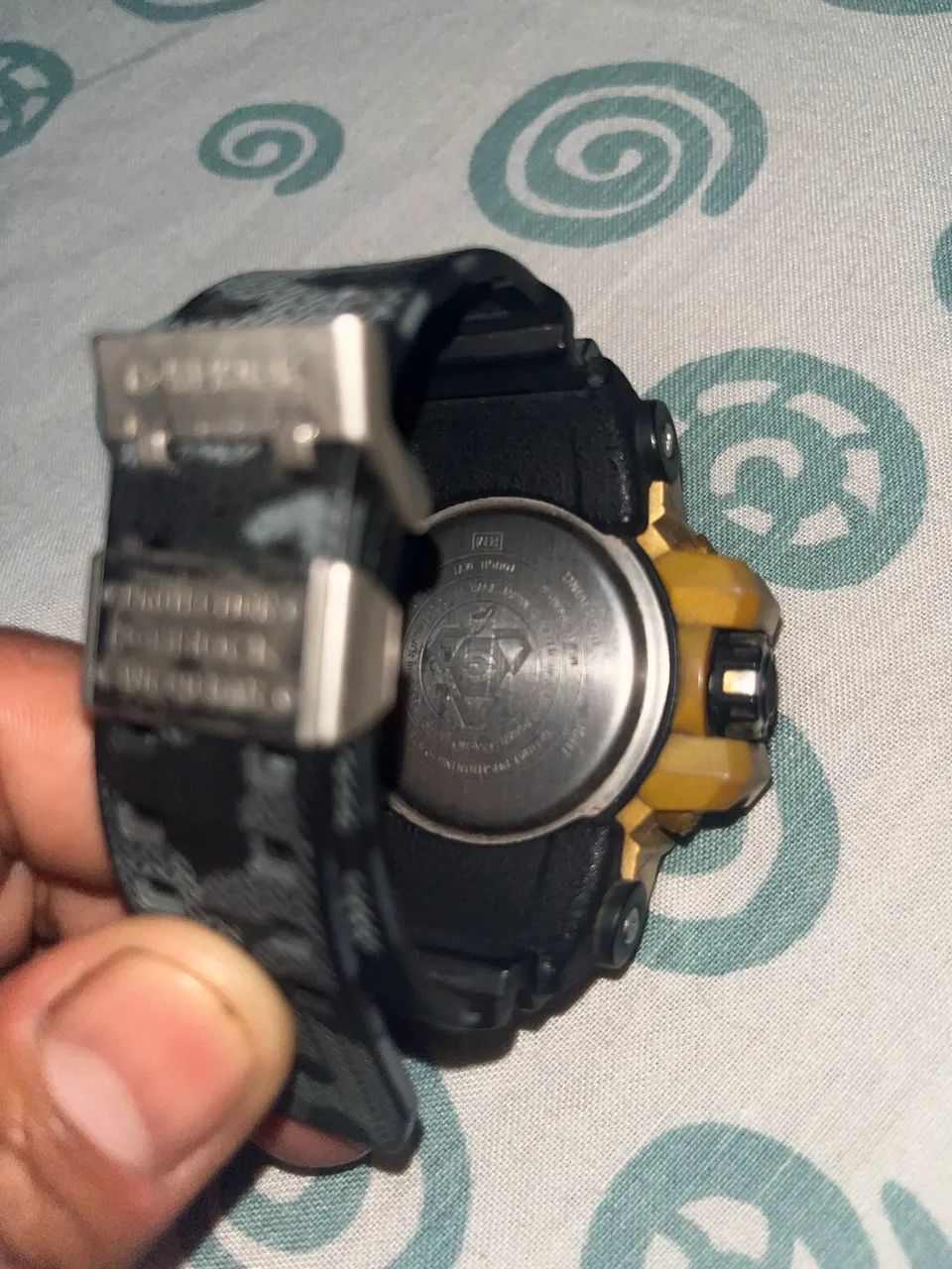 relógio g-shock mudmaster preto e dourado - Foto 3