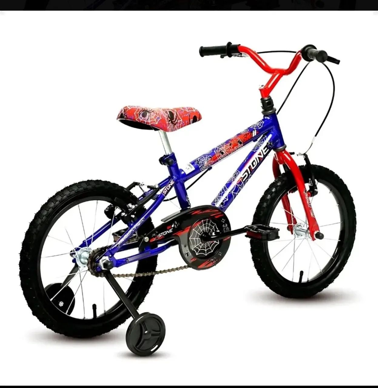 Bicicleta aro 16 do homem aranha  - Foto 2