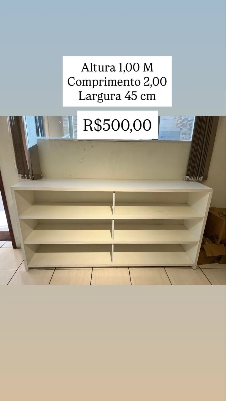 Balcão Mdf branco