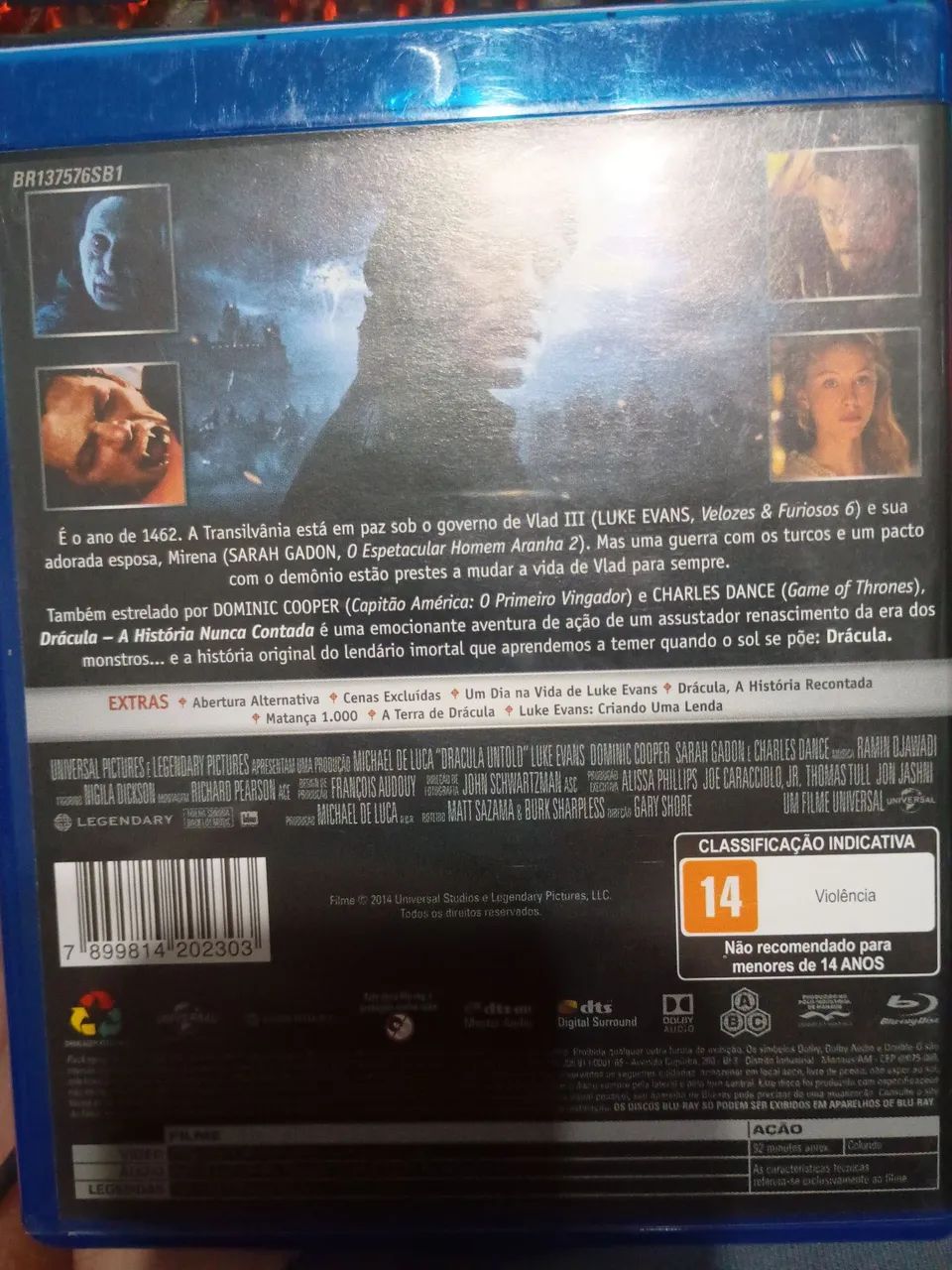 Blu Ray original drácula a história nunca contada  - Foto 4