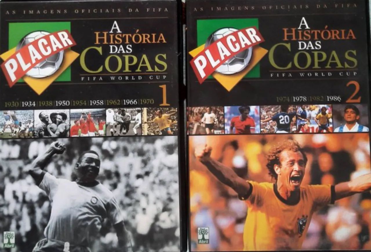 DVD?s A História das Copas
