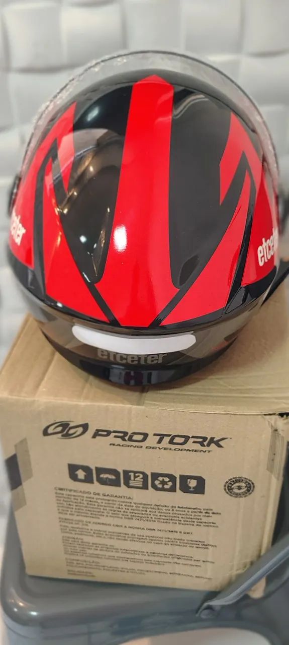 Capacete aberto etceter  - Foto 2