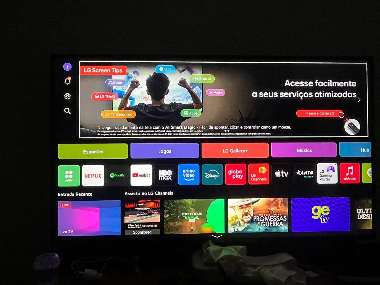 TV LG 55 POLEGADAS EXCELENTE  - Foto 4
