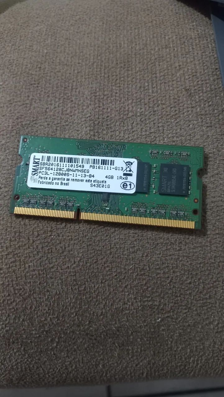 Memória DDR3 4 GIGA