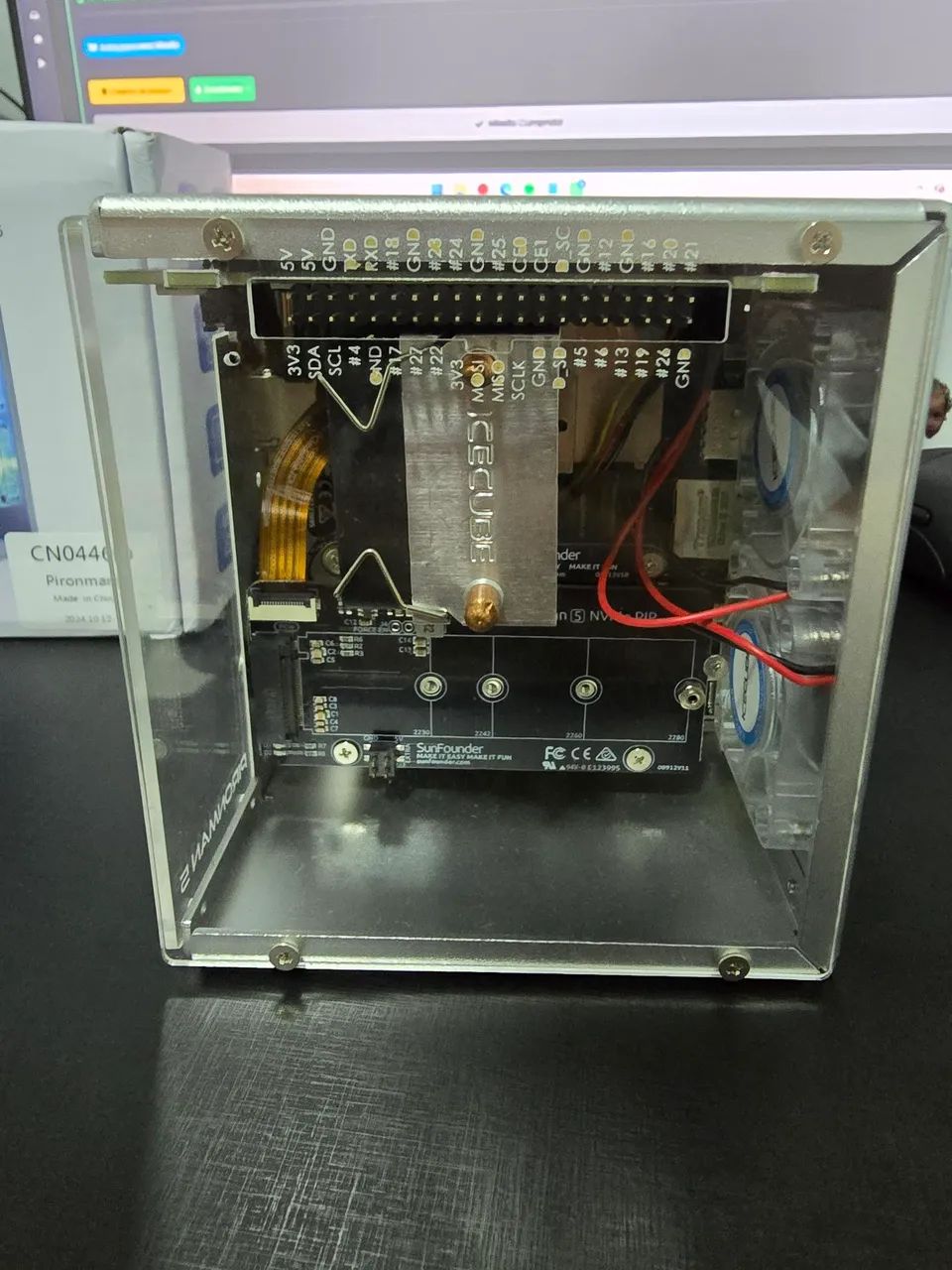 Raspberry pi 5 16gb + Pironman 5 - Foto 2