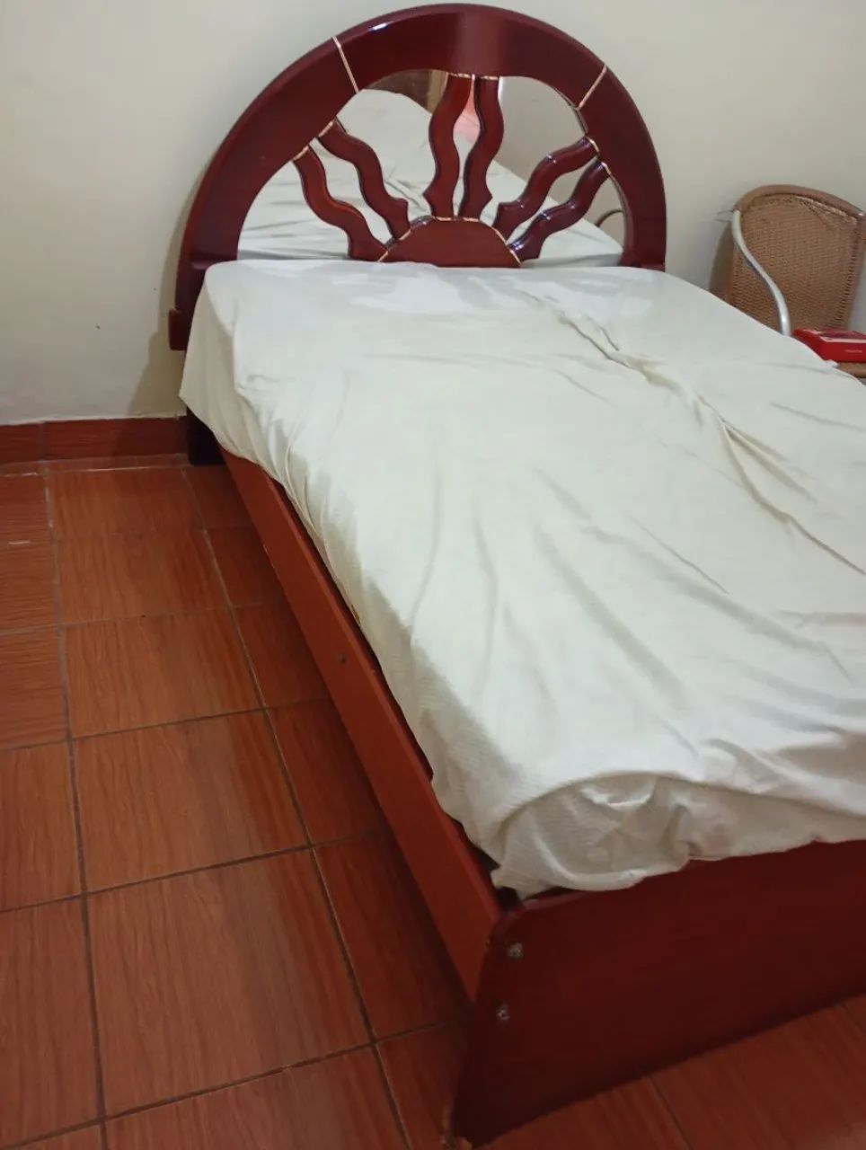 Cama de casal com colchão  - Foto 3