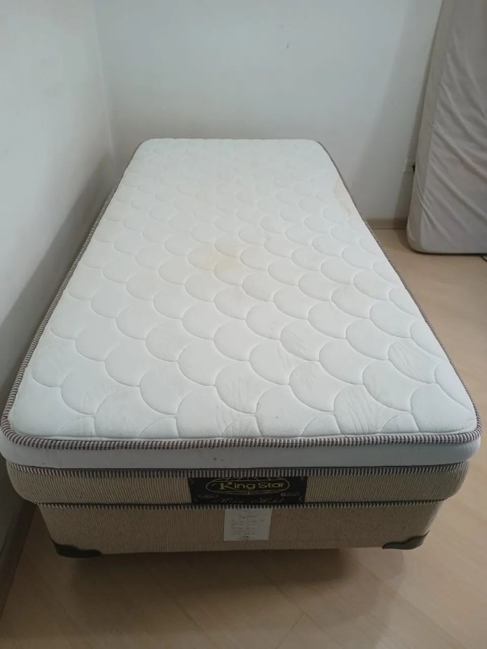 Cama de Solteiro Box King Star com Molas Ensacadas - Foto 3