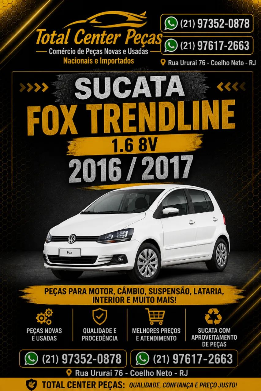 PEÇAS FOX 2017