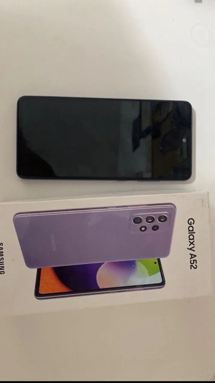 A52 ROXO 128gb com caixa original 