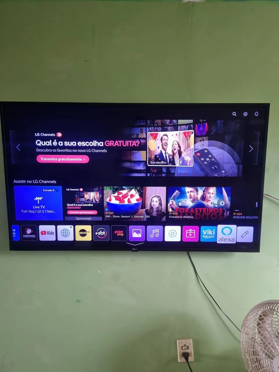 Smart tv LG 55 polegadas com alexa novinha - Foto 2