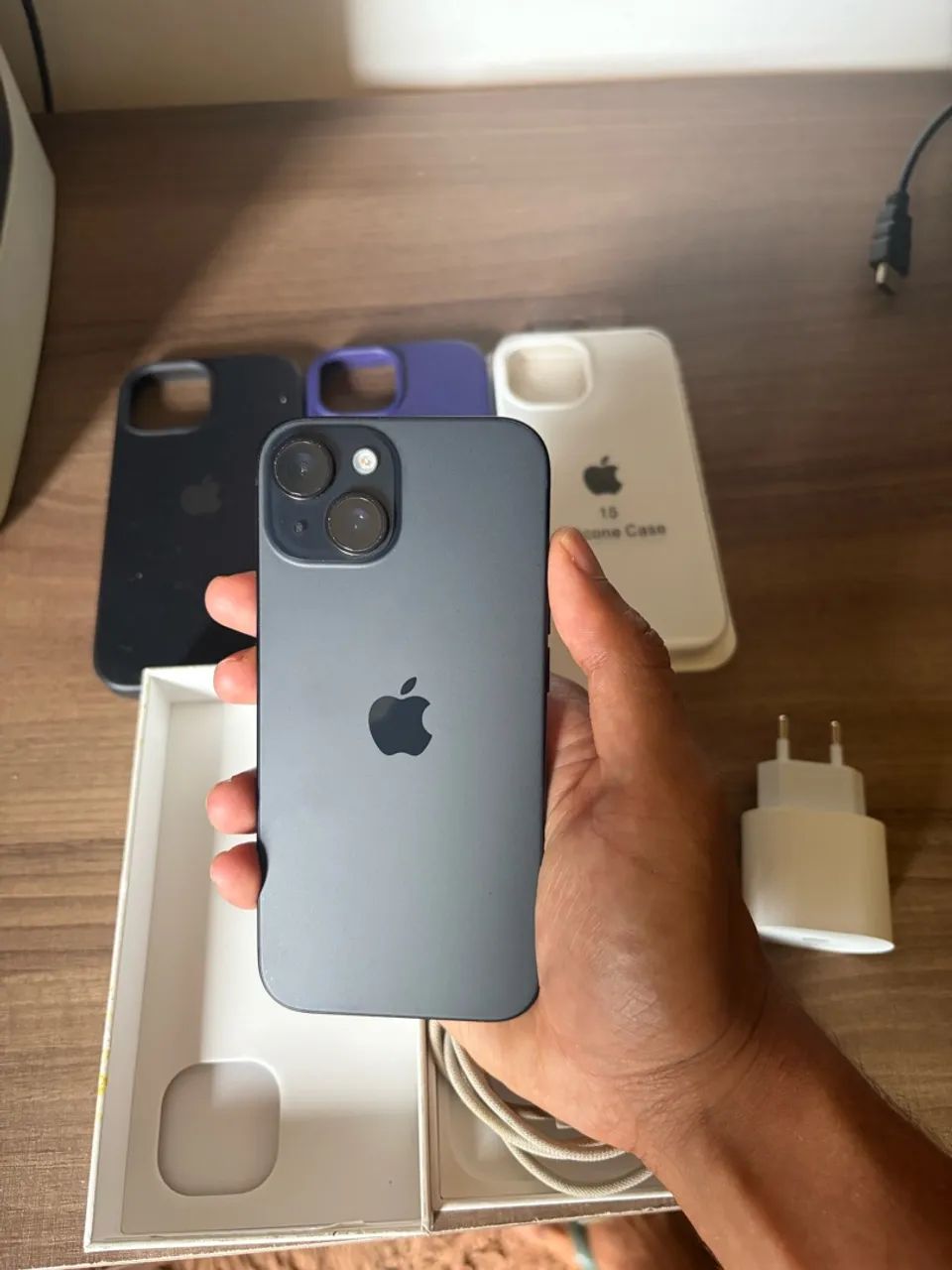 Iphone 15 256gb preto - Foto 3