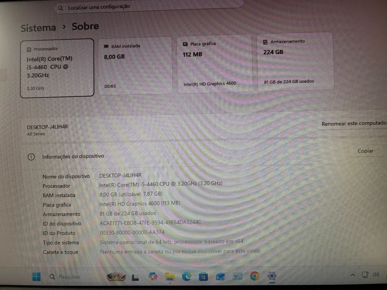 Computador usado! Intel I5-4460 - Foto 2