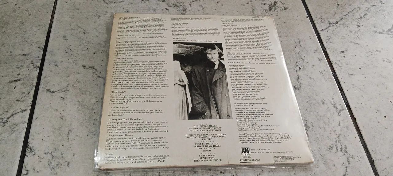 VENDO DISCO DE VINIL STING NOTHINH LIKE THE SUN - Foto 2