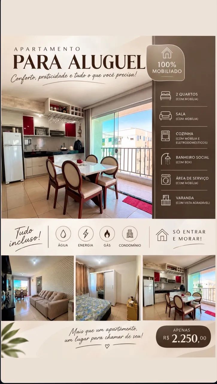 Apartamento 100% mobiliado  - Foto 2