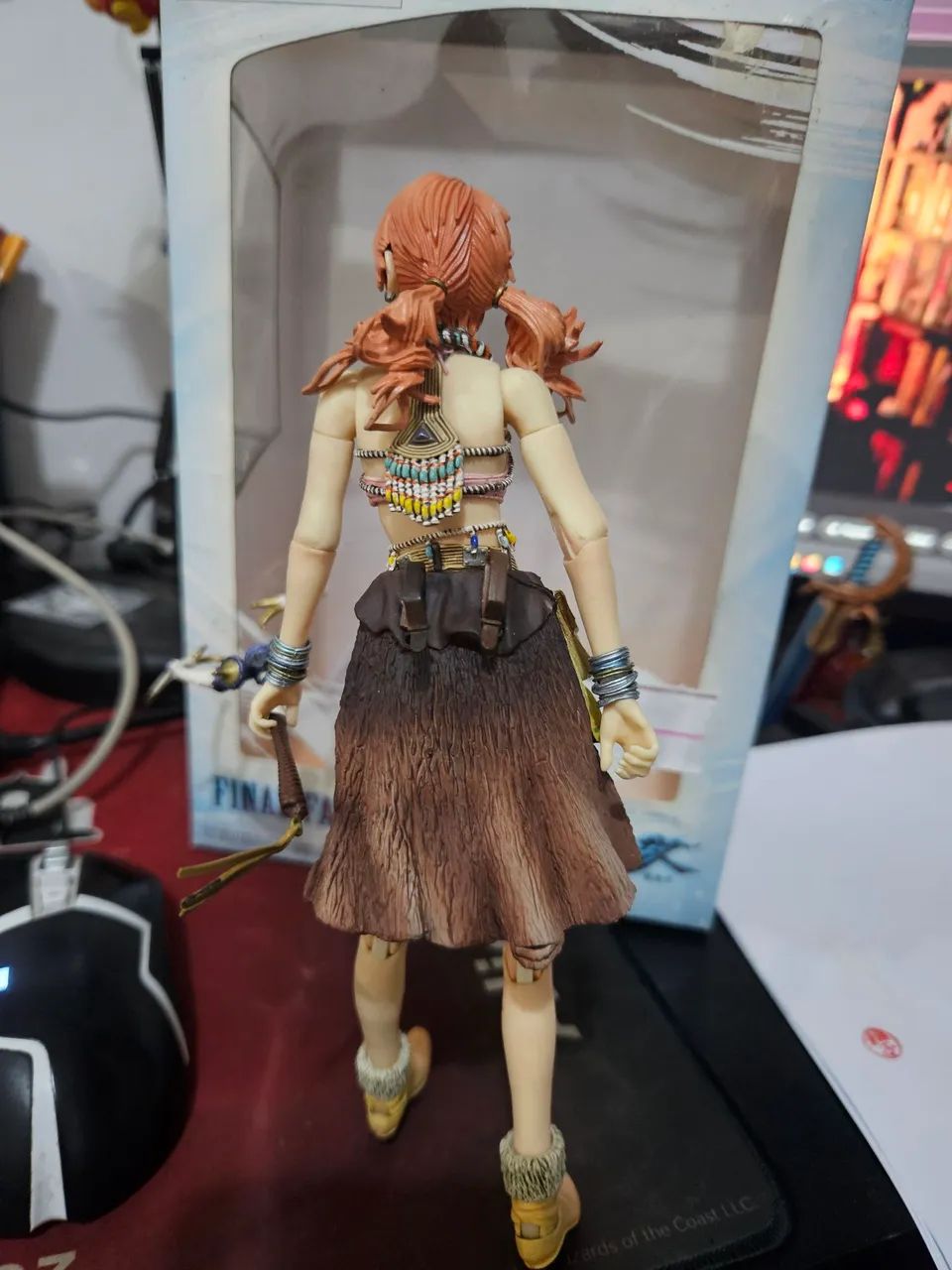 Action Figure Final Fantasy 13 Vanille Play Arts Kai Original - Foto 2