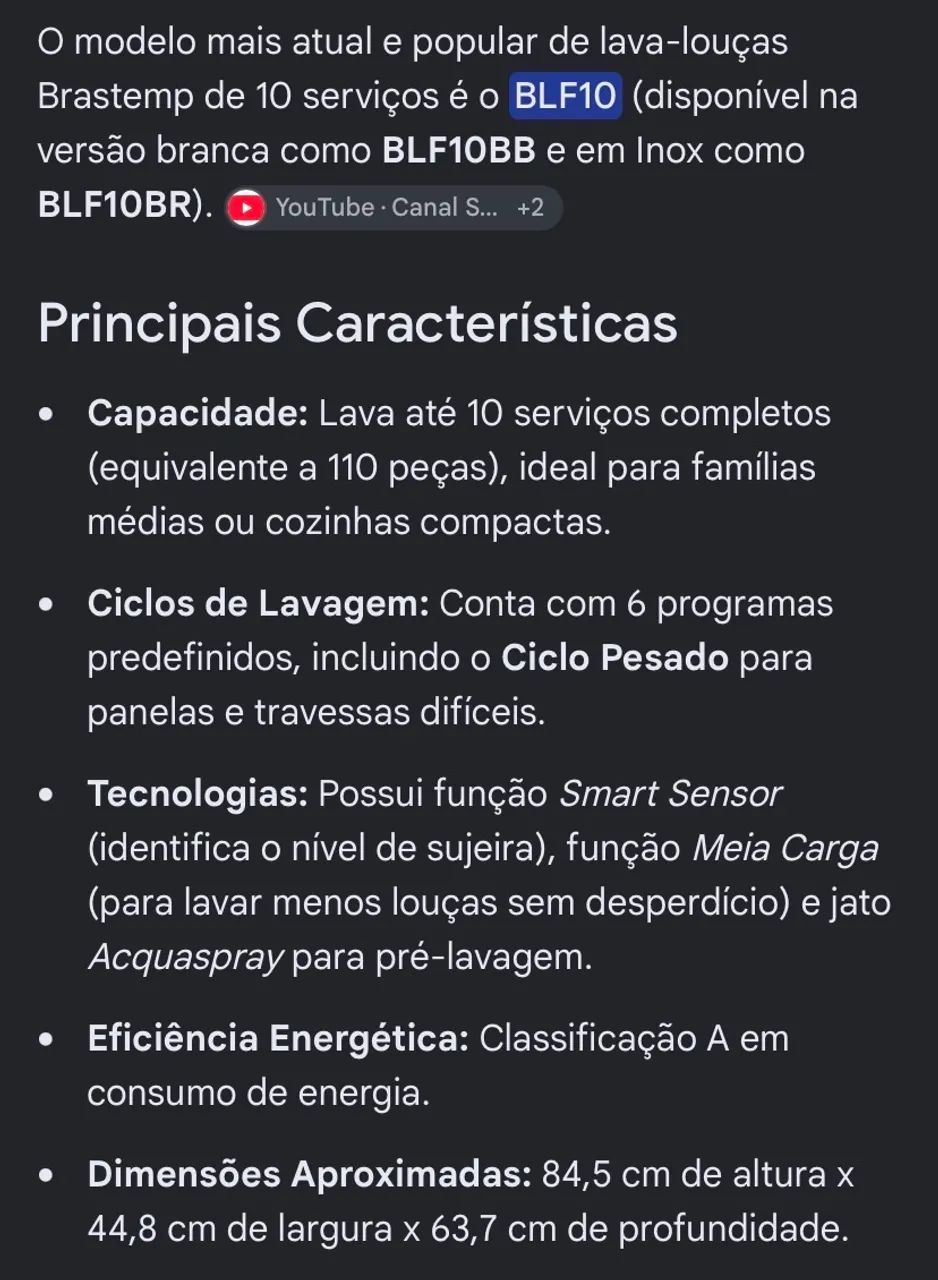 Lava louça Brastemp 10 serviços  - Foto 3