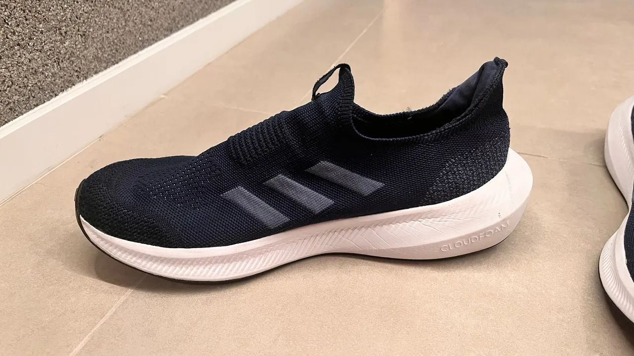 Tênis Adidas Lite Flow - Azul  - Foto 4