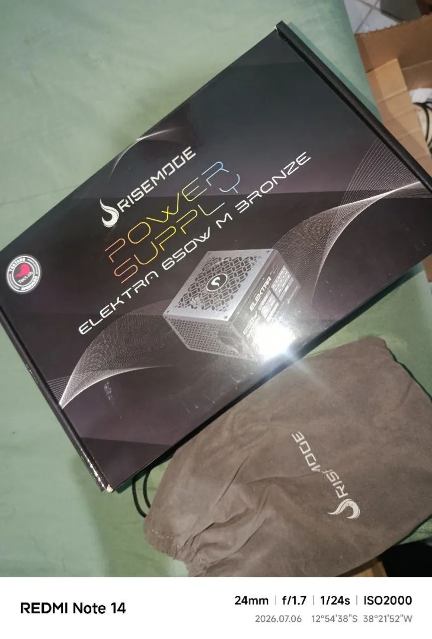 Fonte Rize Mode Elektra Full modular de 650w 