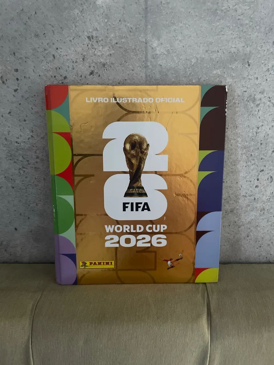 Álbum da copa dourado completo
