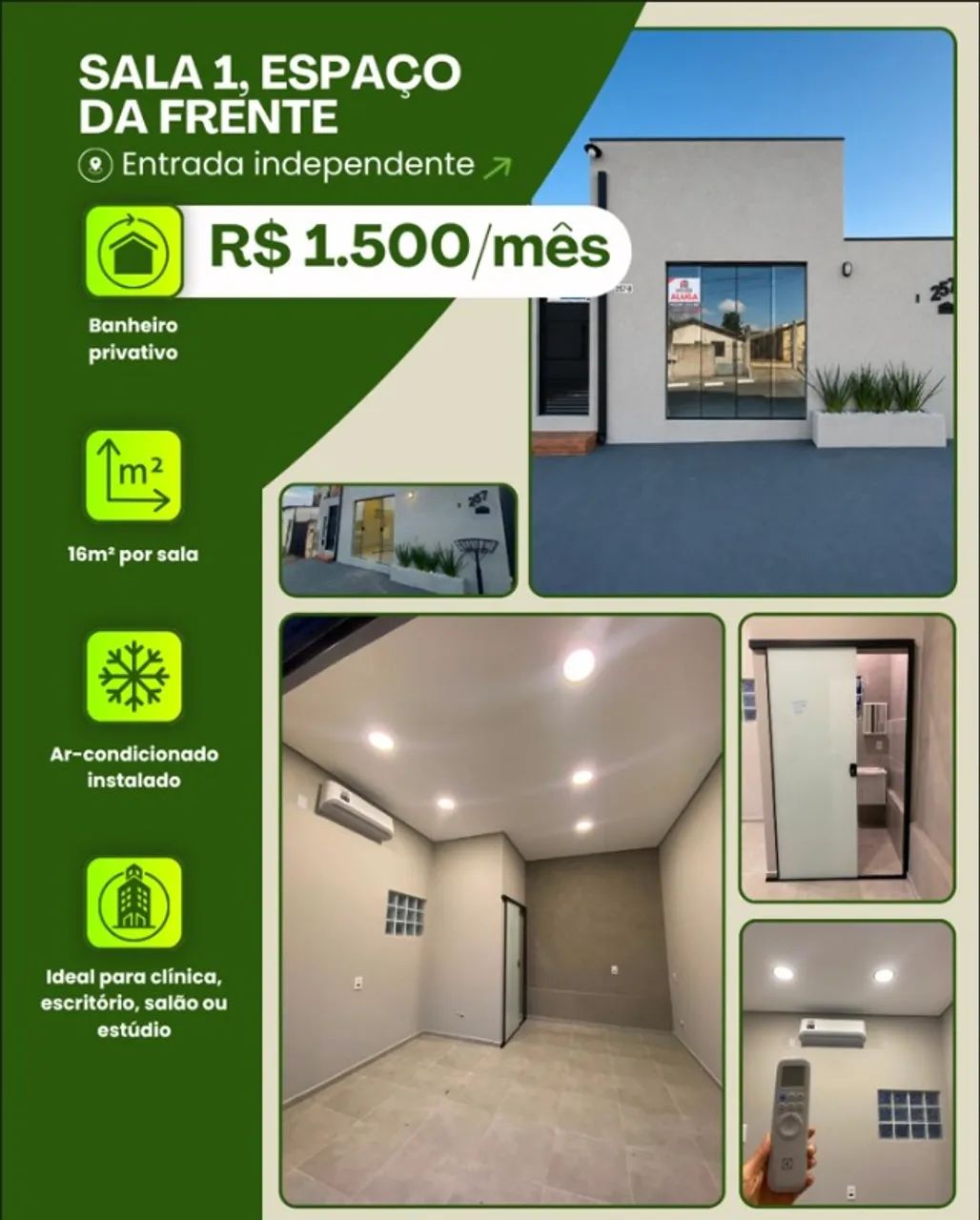 Sala Comercial NOVA C/ AR CONDICIONADO para alugar - Jardim Amélia - Sumaré - Foto 5