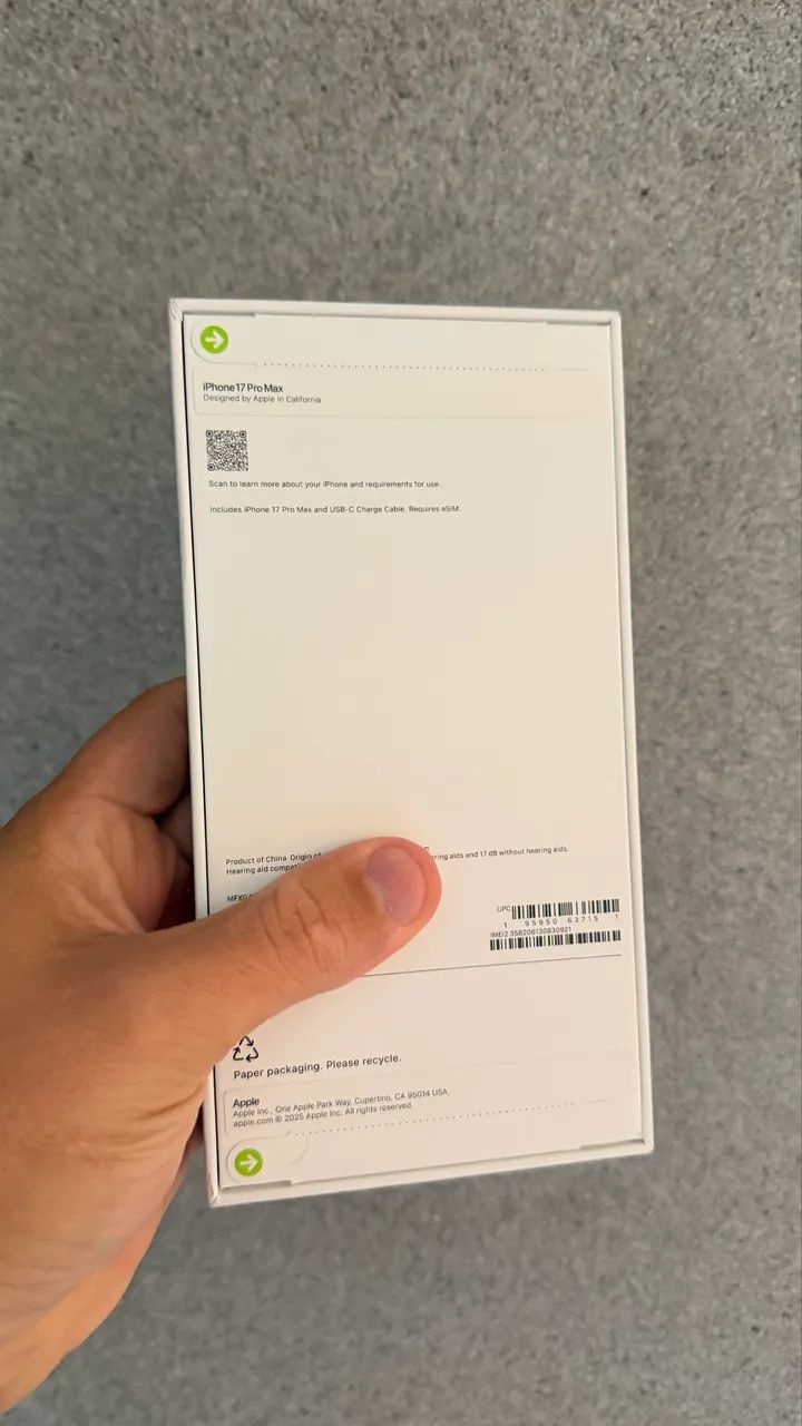 iPhone 17 Pro Max 256 Gb Prata - Foto 2