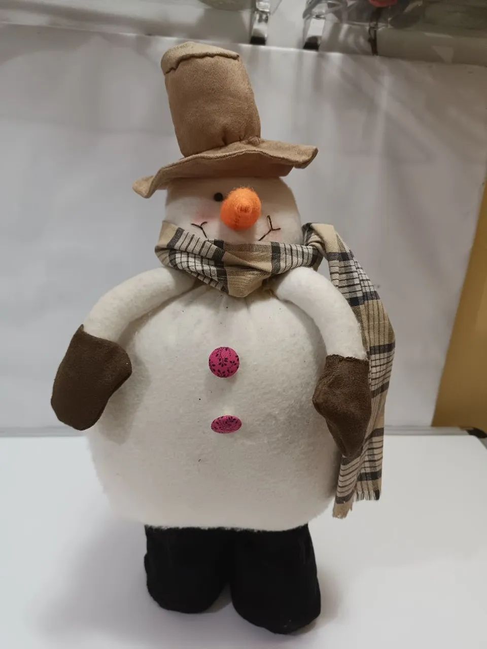 Boneco de neve artesanal  - Foto 2