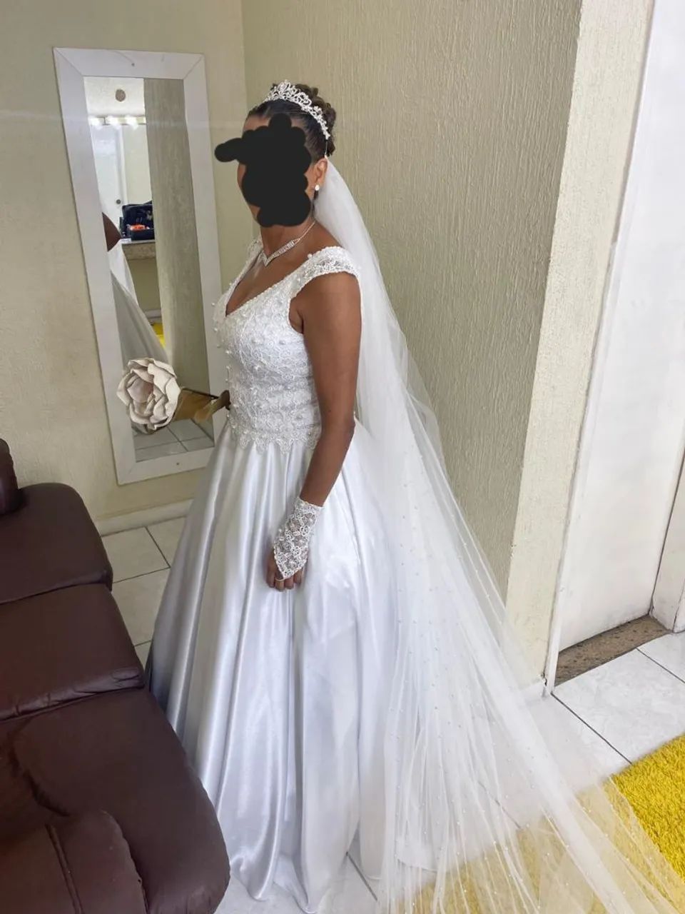 Vestido de noiva completo  - Foto 5