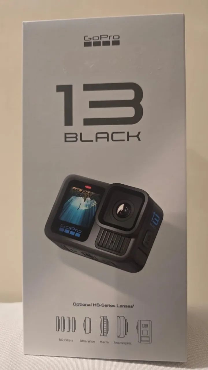 GoPro HERO13 Black nova, original e lacrada na caixa