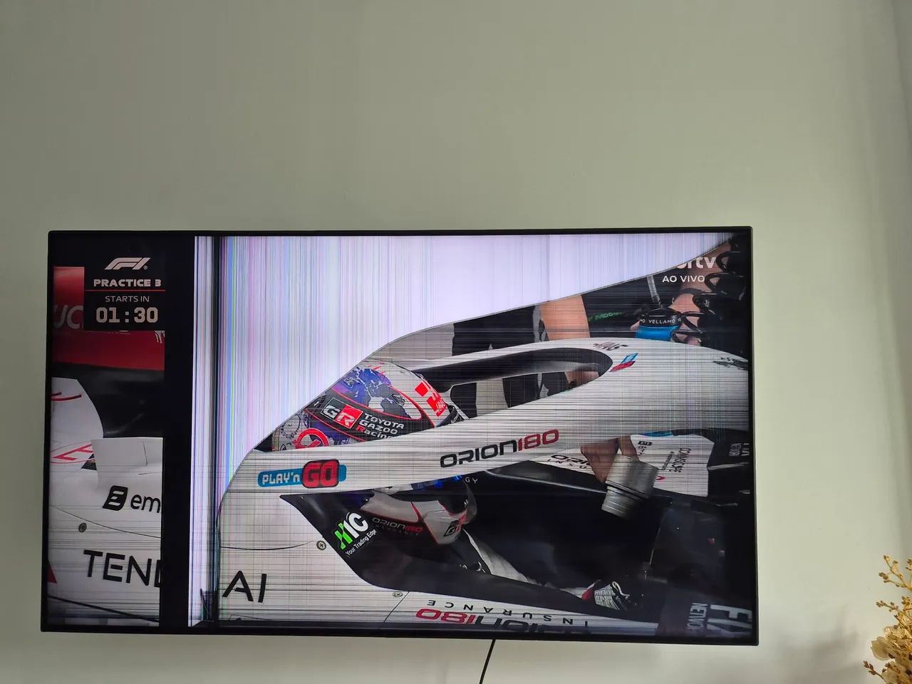 TV LG 55 Polegadas com defeito