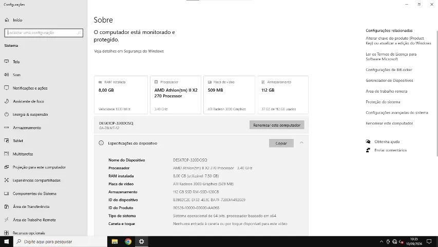 PC Completo Athlon II x2  8gb  SSD 120GB - Foto 5