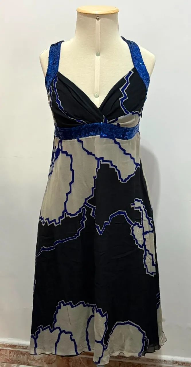Vestido de festa midi