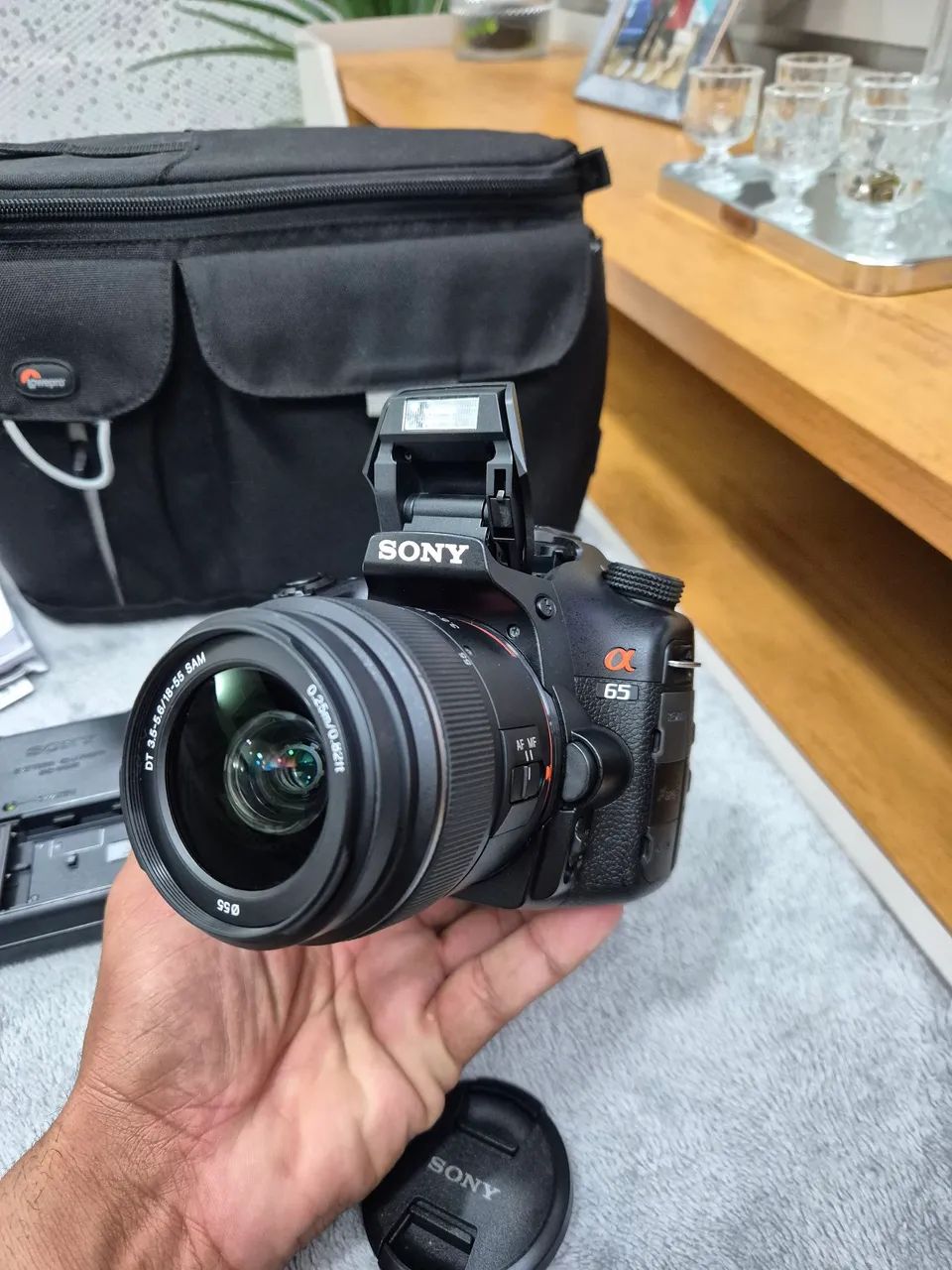 Câmera Sony Alpha DSLR SLT A65  - Foto 2