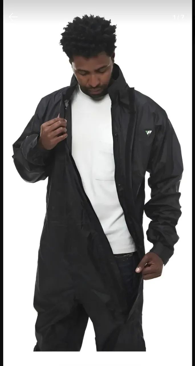 Macacão Pantaneiro Nylon Capa De Chuva Roupa Motoqueiro