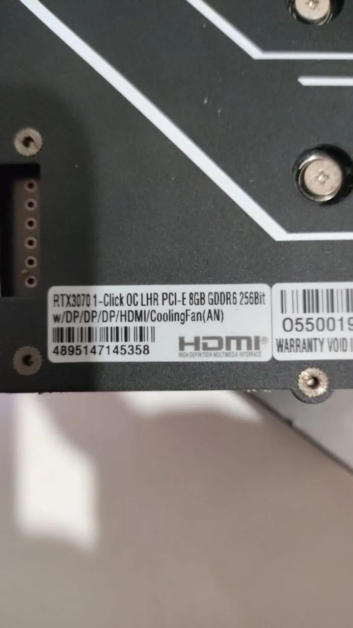 3070 Galaxy dual fan - Foto 4