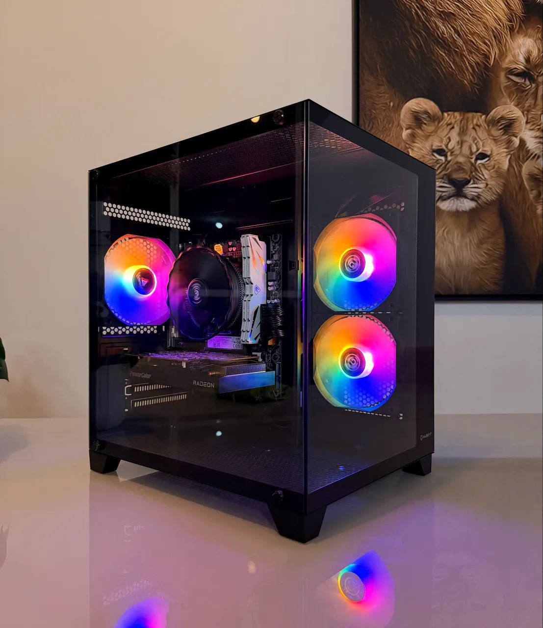 PC Gamer Full AMD Ryzen novo na caixa  - Foto 4