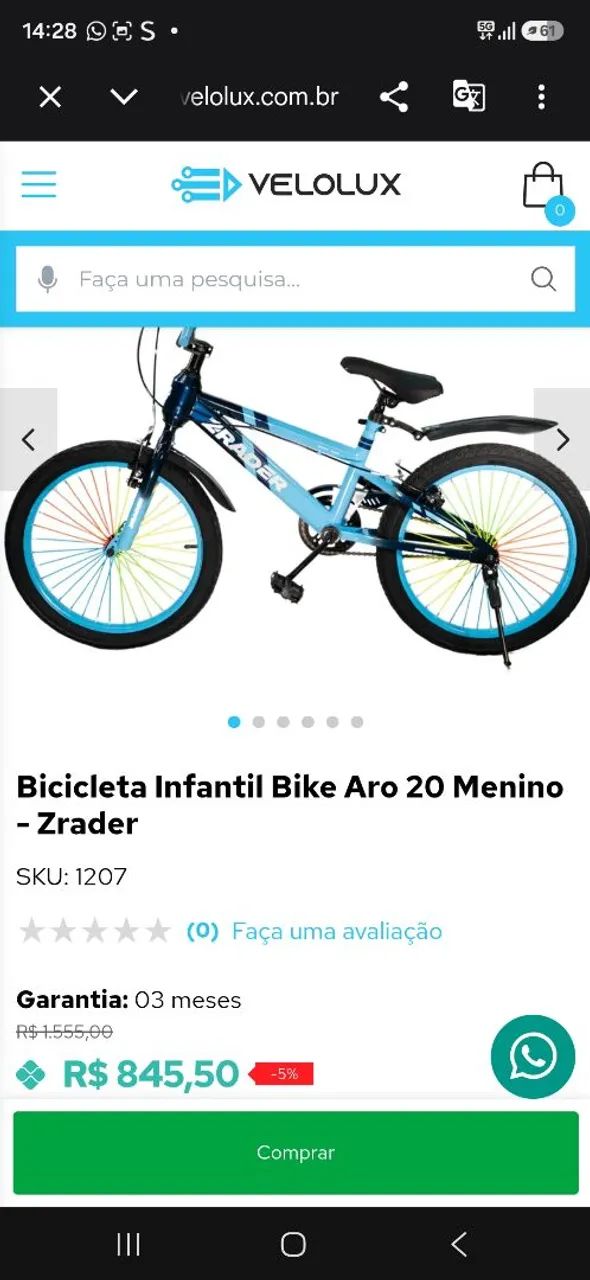 Bicicleta Aro 20 - Foto 3