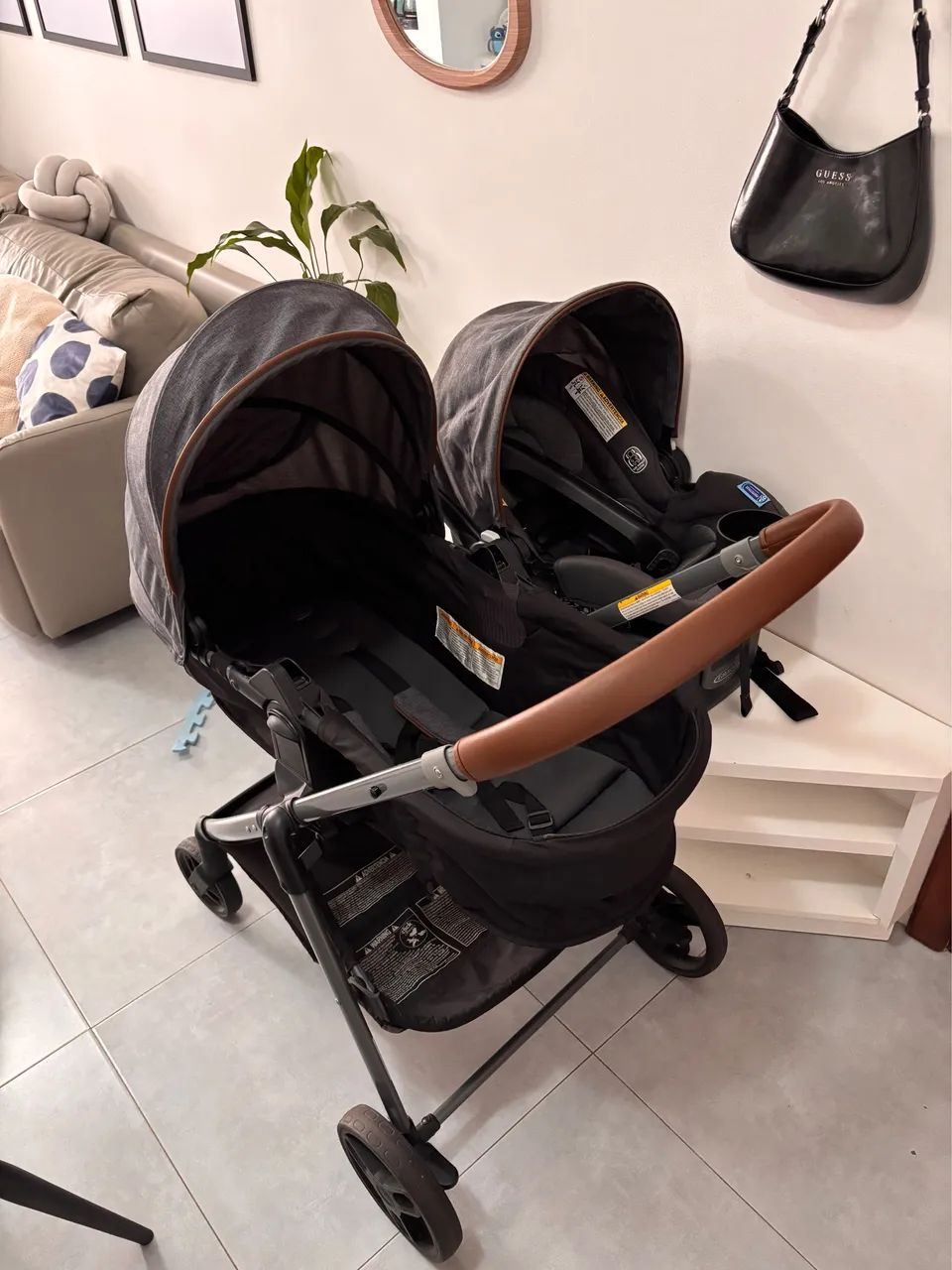 Carrinho Graco 3 em 1 