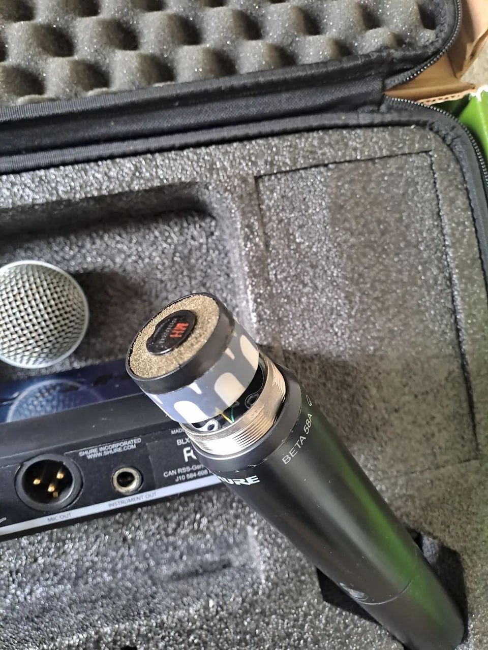 Microfone sem fio Shure beta 58A  - Foto 5