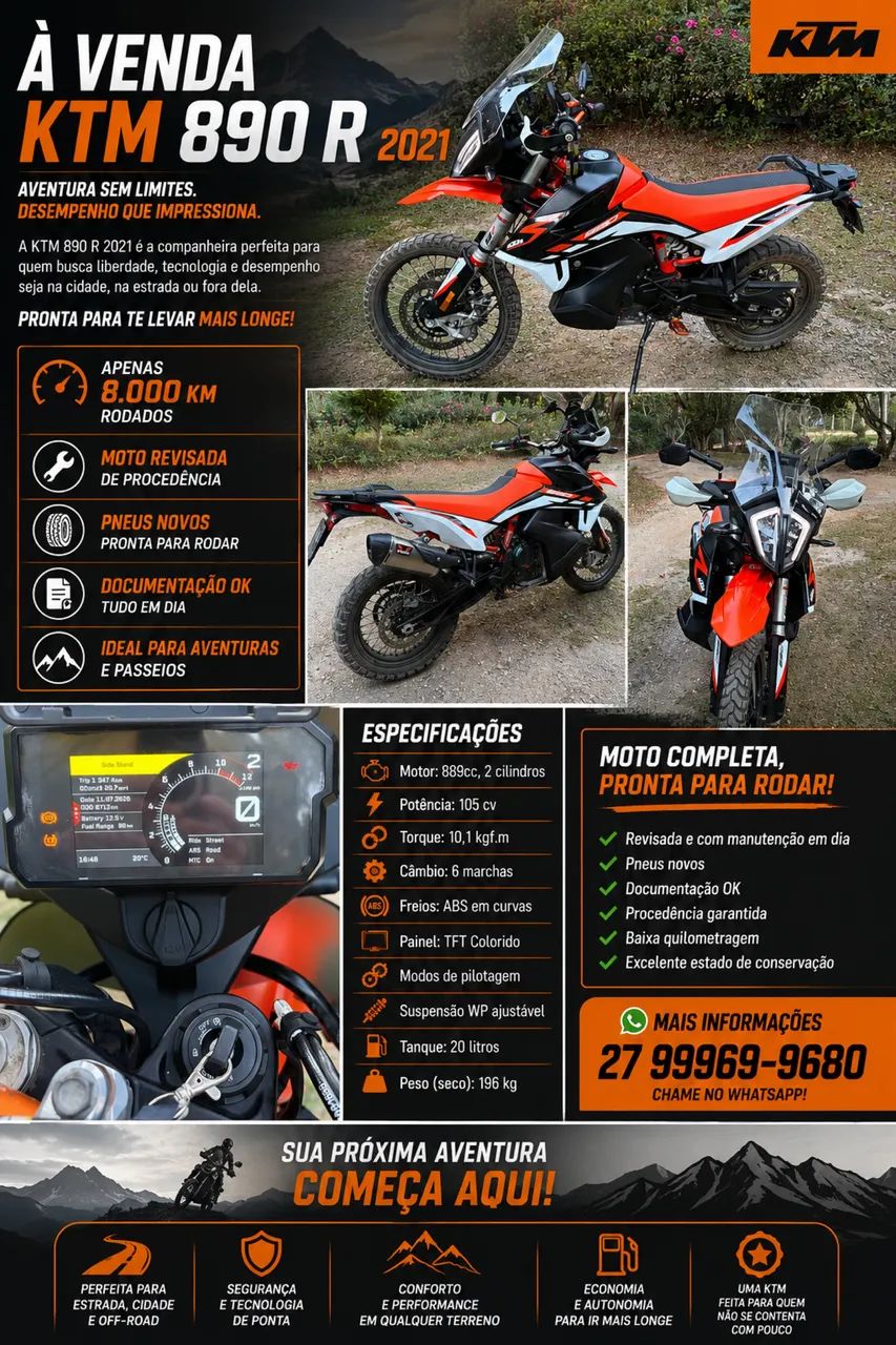 KTM 890 adventure R  - Foto 4