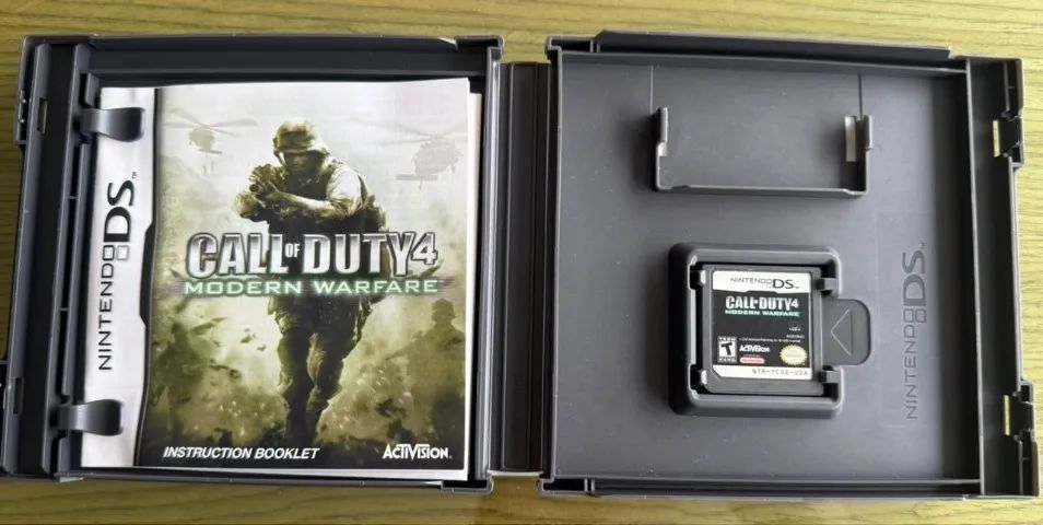 ニンテンドー3DS/2DS CALL OF DUTY 4 MODERN WARFARE Call of Duty 4 Modern Warfare Nintendo DS Original Completo