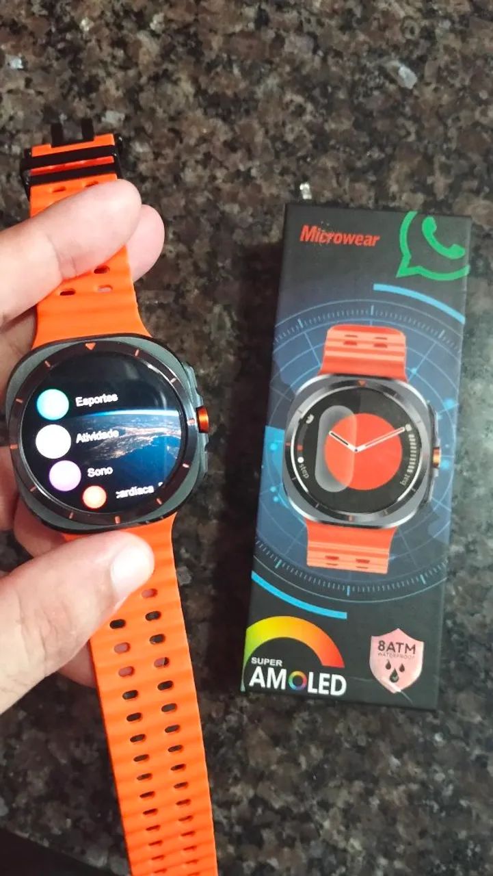 Vendo esse relógio original da marca Microwear.