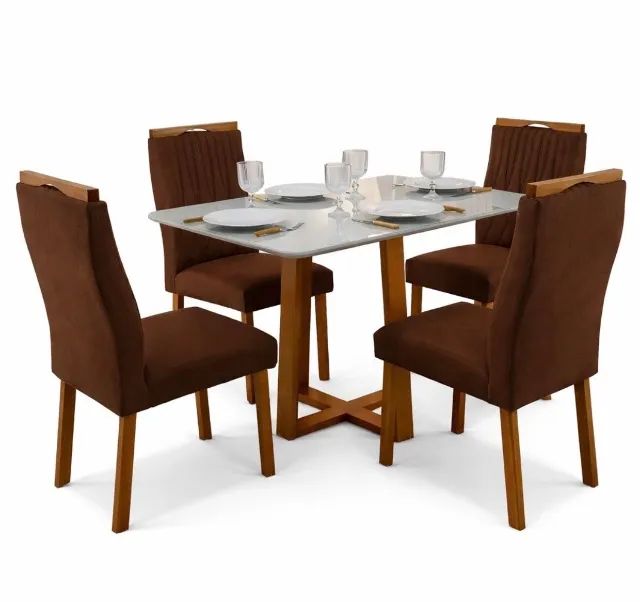 Conjunto de Jantar Florença 4 Lugares - Foto 2