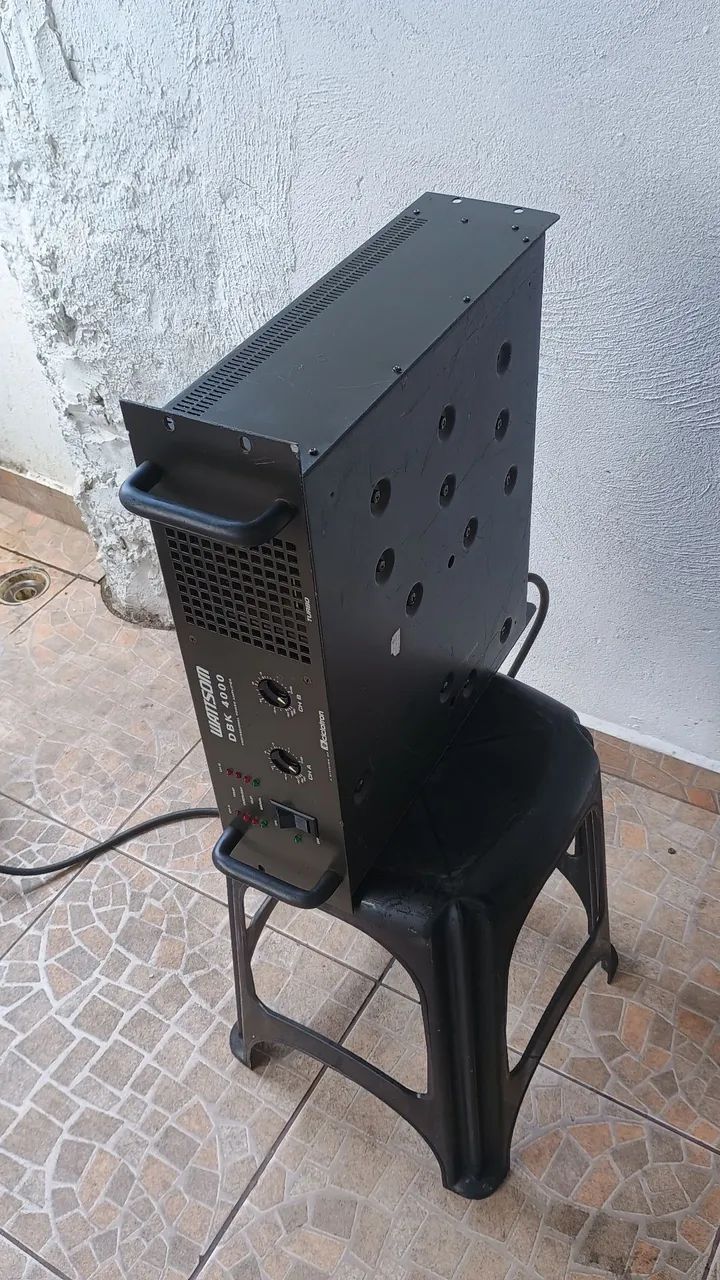 Potência profissional wtassom dbk-4000 original  - Foto 6