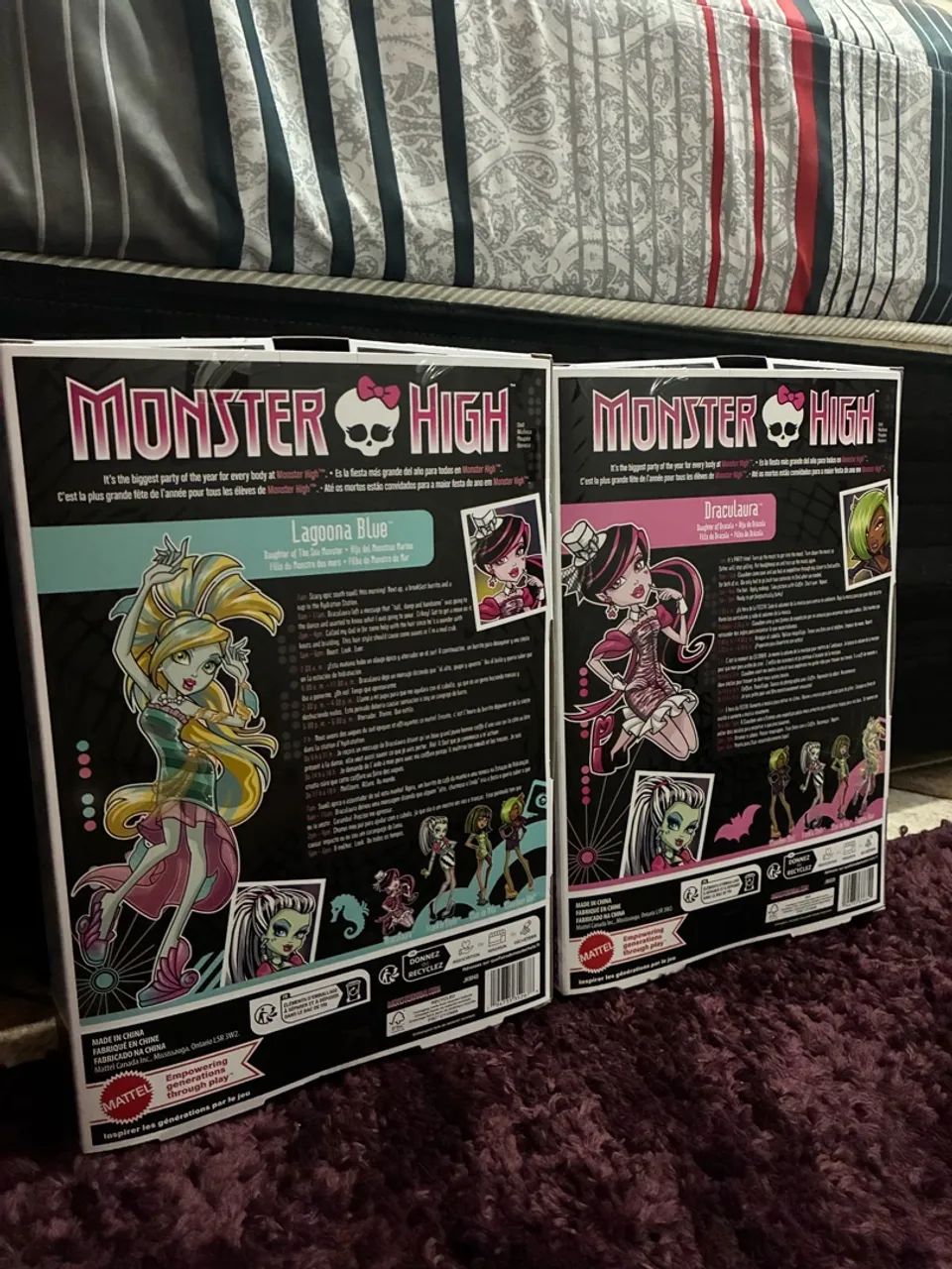 Caixas dotd monster high - lagoona e draculaura  - Foto 2