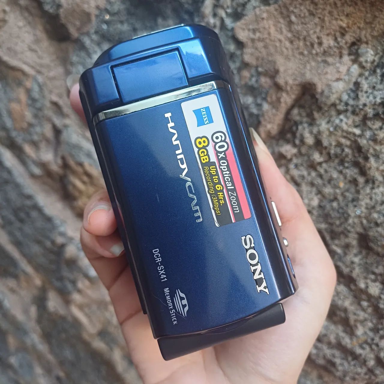 Handycam azul Sony 