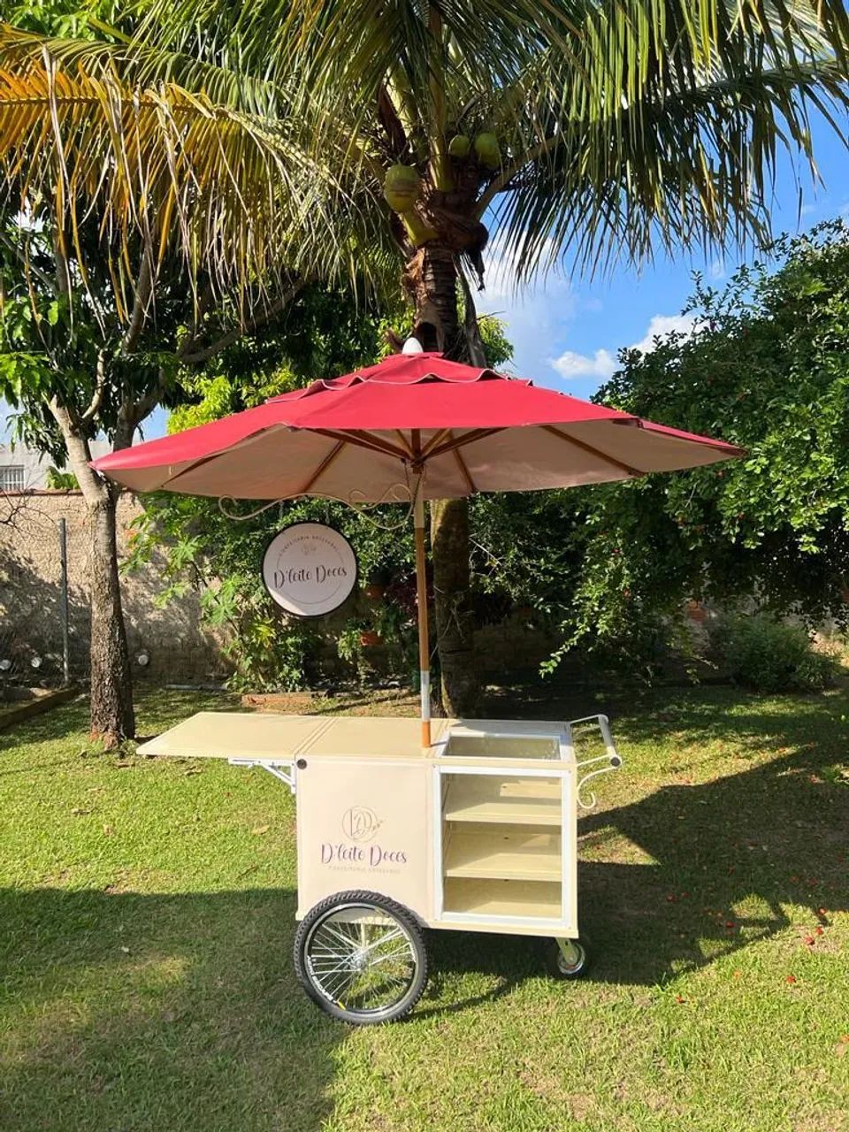 Carrinho confeitaria 