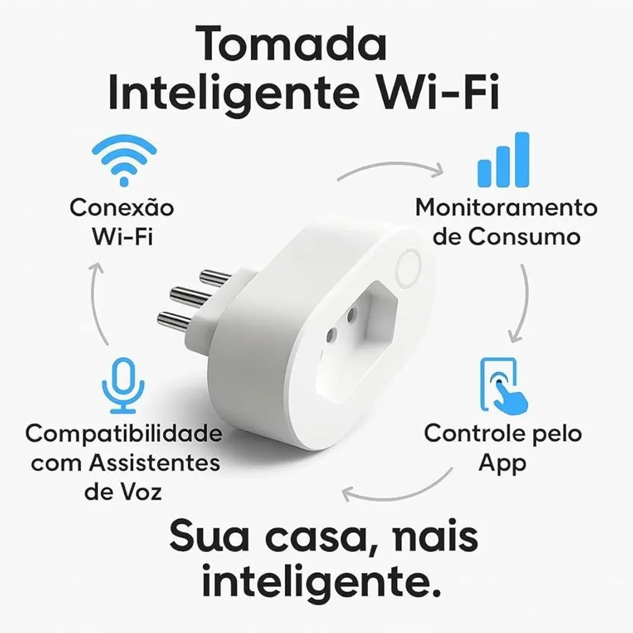 Smart plug tomada inteligente  - Foto 3