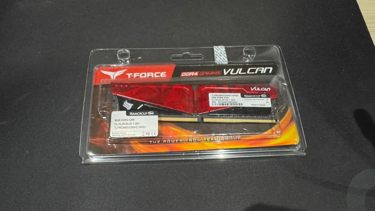 1X8GB RAM DDR4