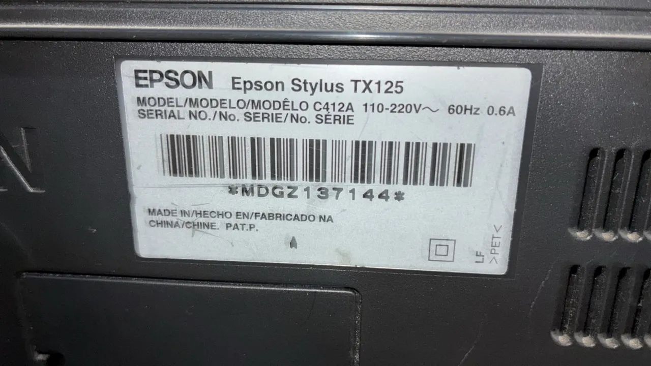 Impressora Epson C412A 110/220V - Sem Teste - Foto 3